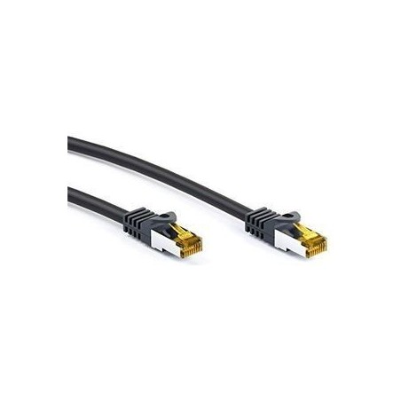 Goobay CAT 7 SFTP, PiMF 10m Patch Cable Black - High-Speed, Durable Connection for Ultimate Performance (4040849916441)